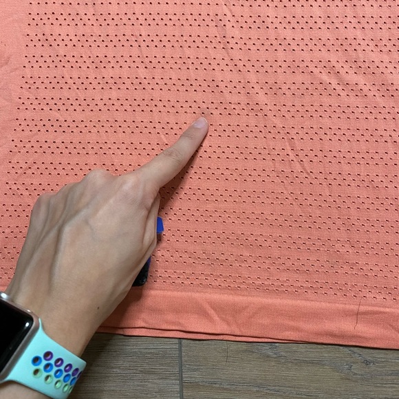 LULULEMON light coral Breeze by Short Sleeve top 6 - Picture 12 of 13